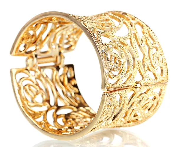 large gold bracelet large gold bracelet