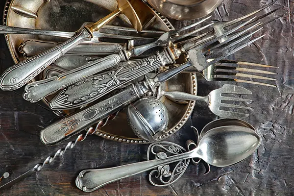 silverware fork knife spoon tea silverware fork knife spoon tea